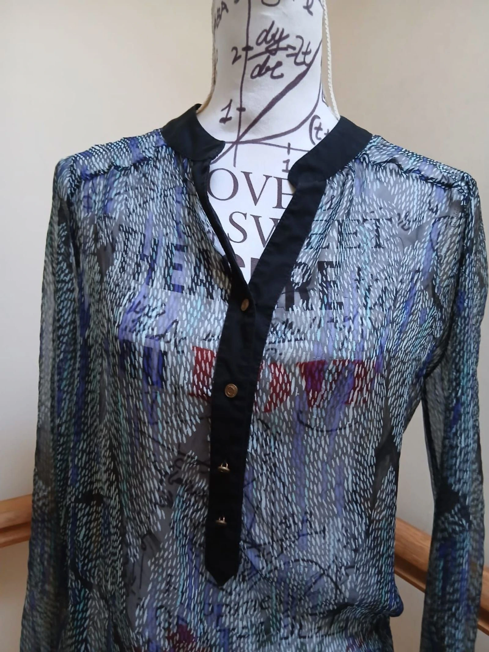 Elegante transparante blouse – photo 2